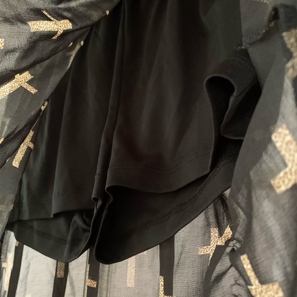 Maxi chiffon skirt with built in spandex - Picture 2 of 3